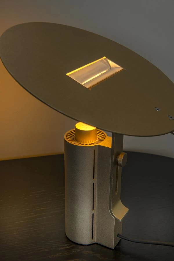 Lucide Premium FITS - Table lamp - Ø 20 cm - LED - 1x7W 3000K - Matt Gold / Brass - atmosphere 3